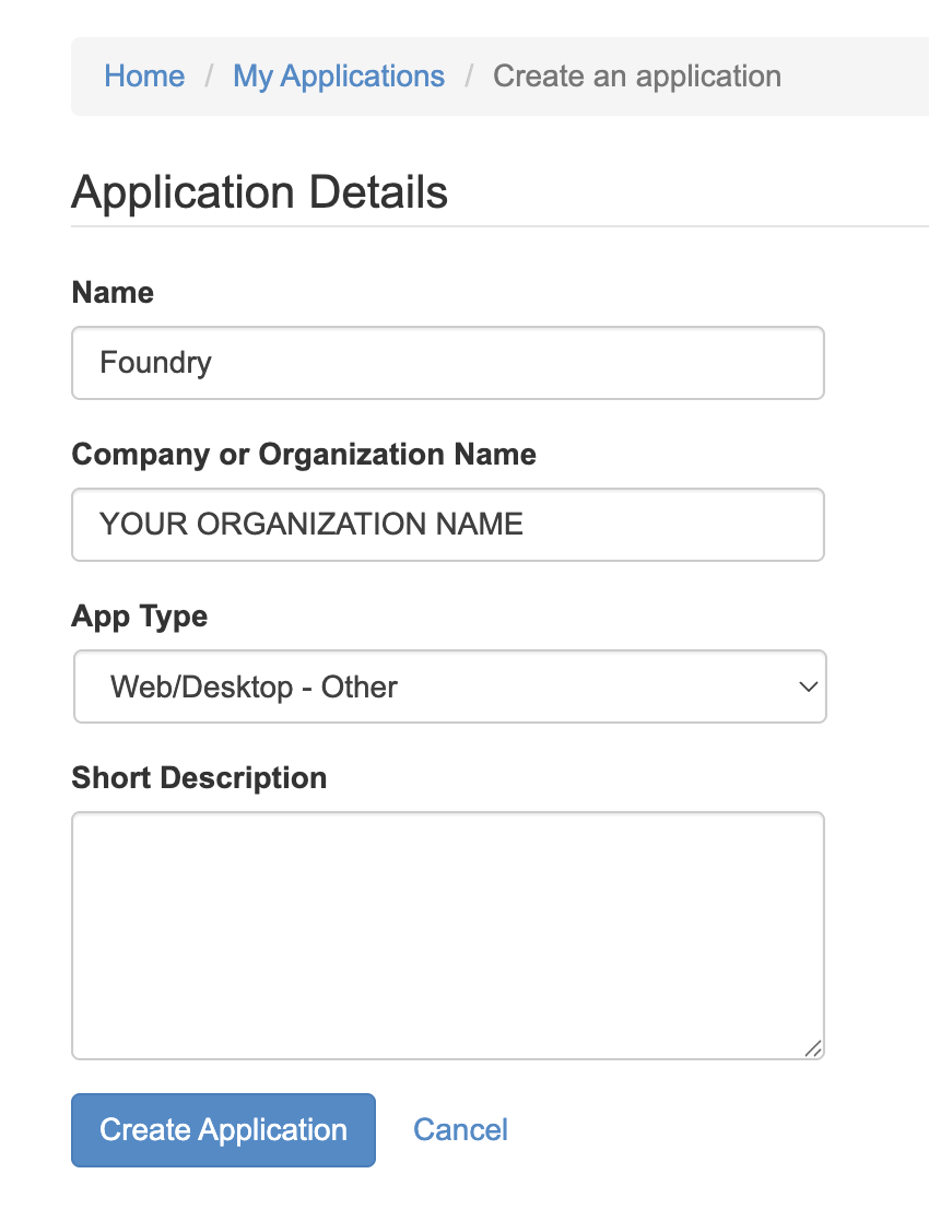 App Info