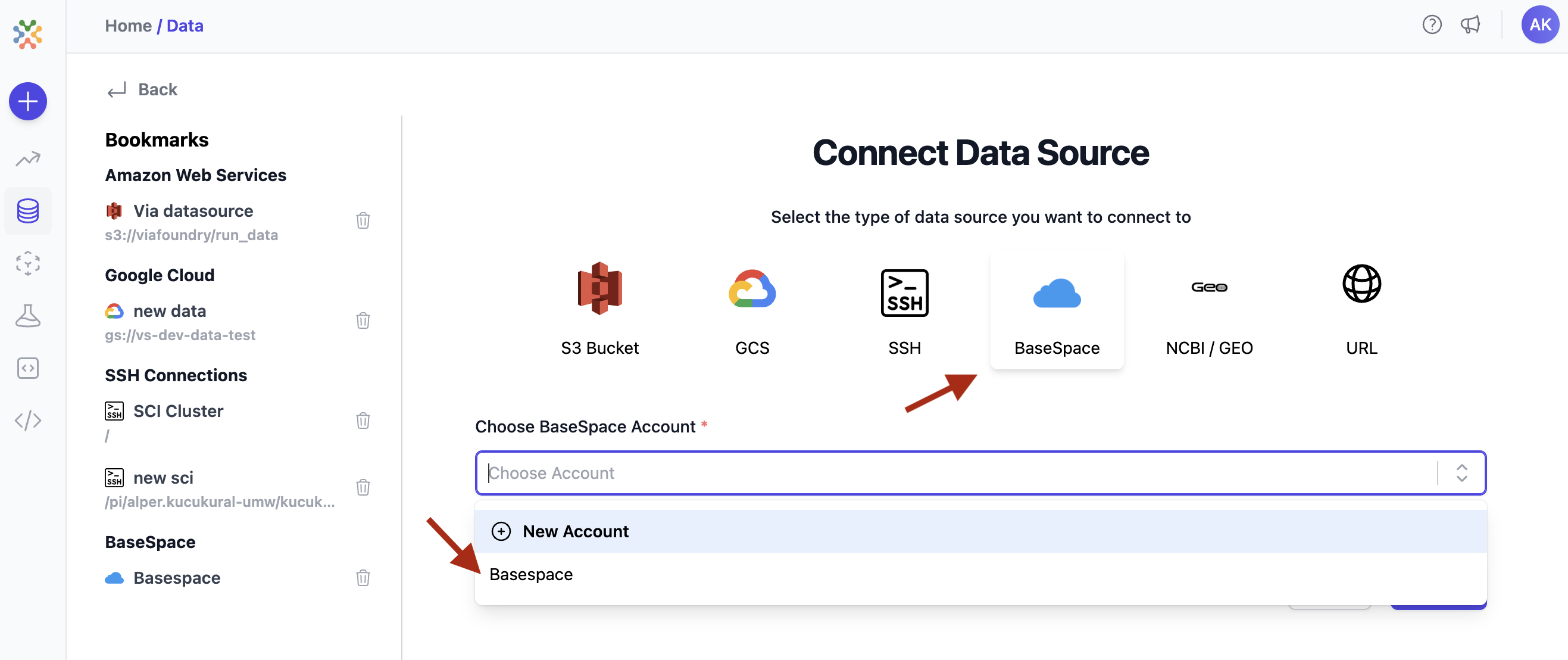 select token