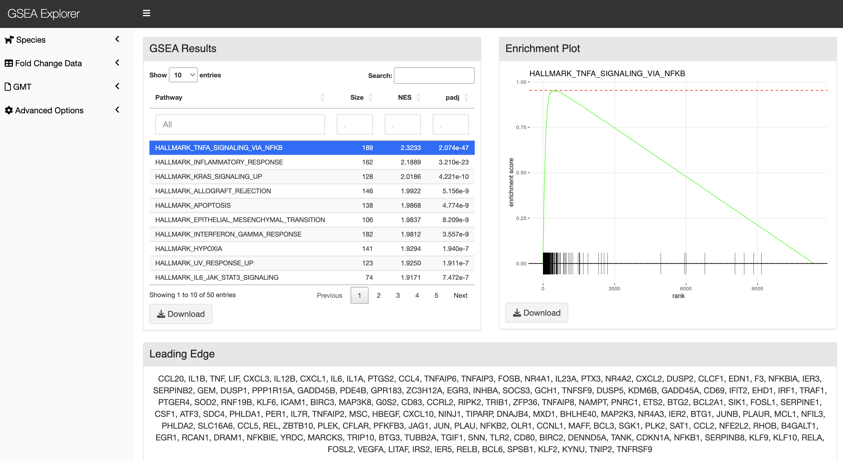 GSEA Explorer