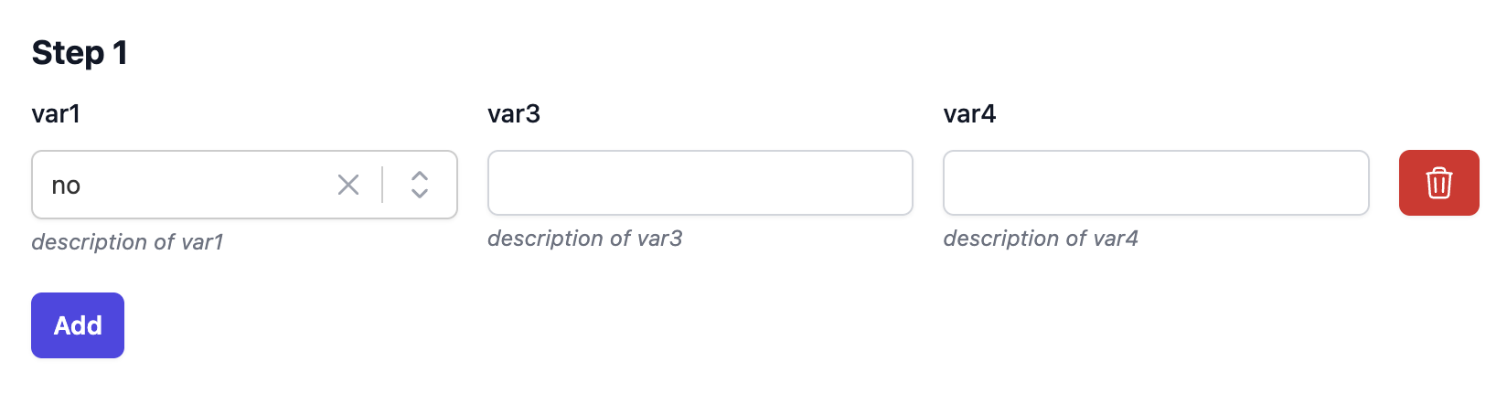 Multi-condition no