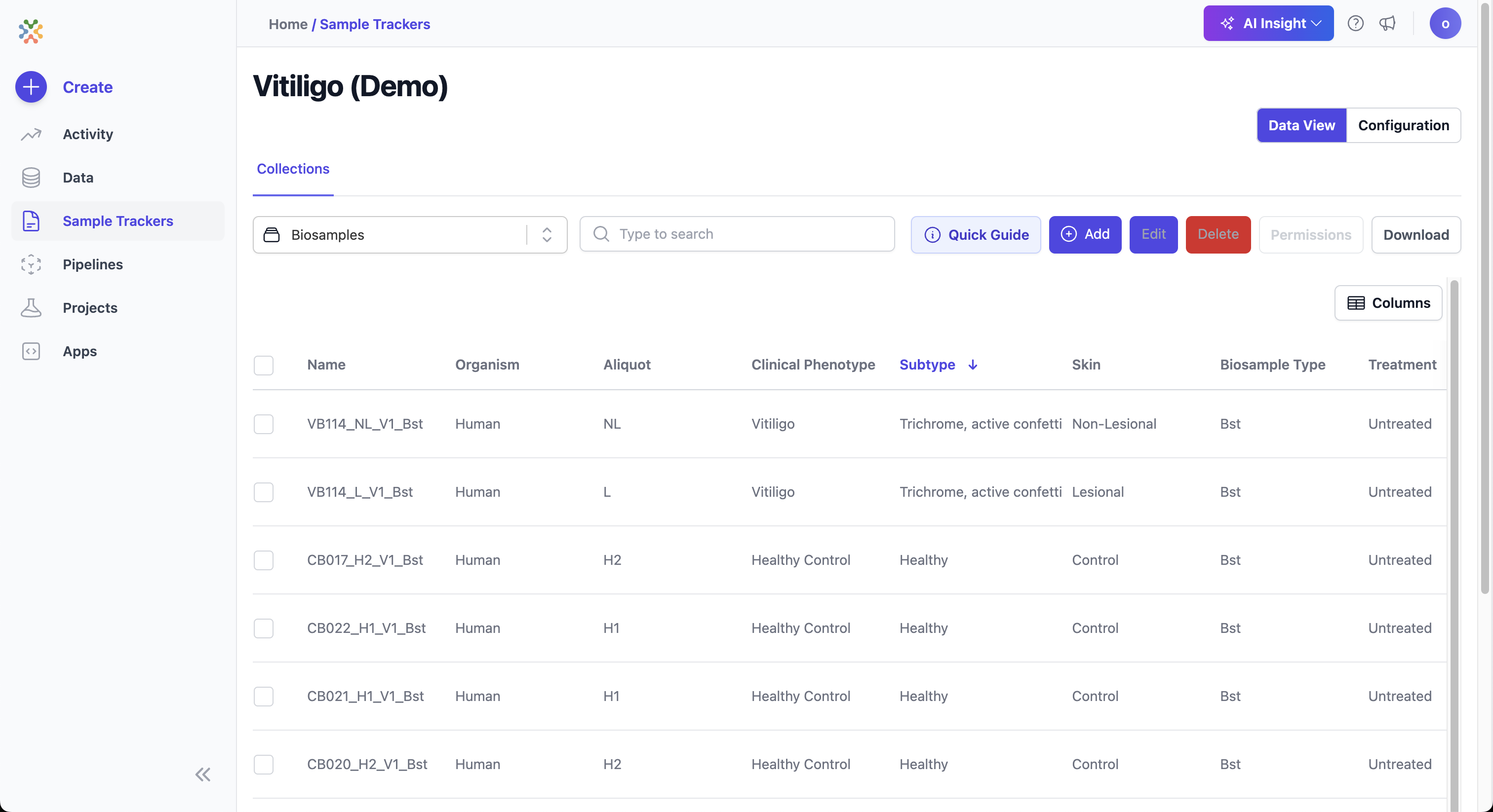 sample-tracker-biosample-collection